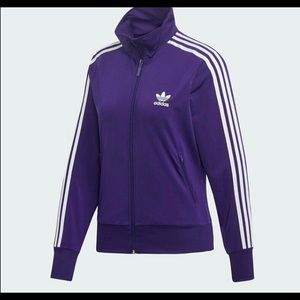Purple Adidas Tracksuit